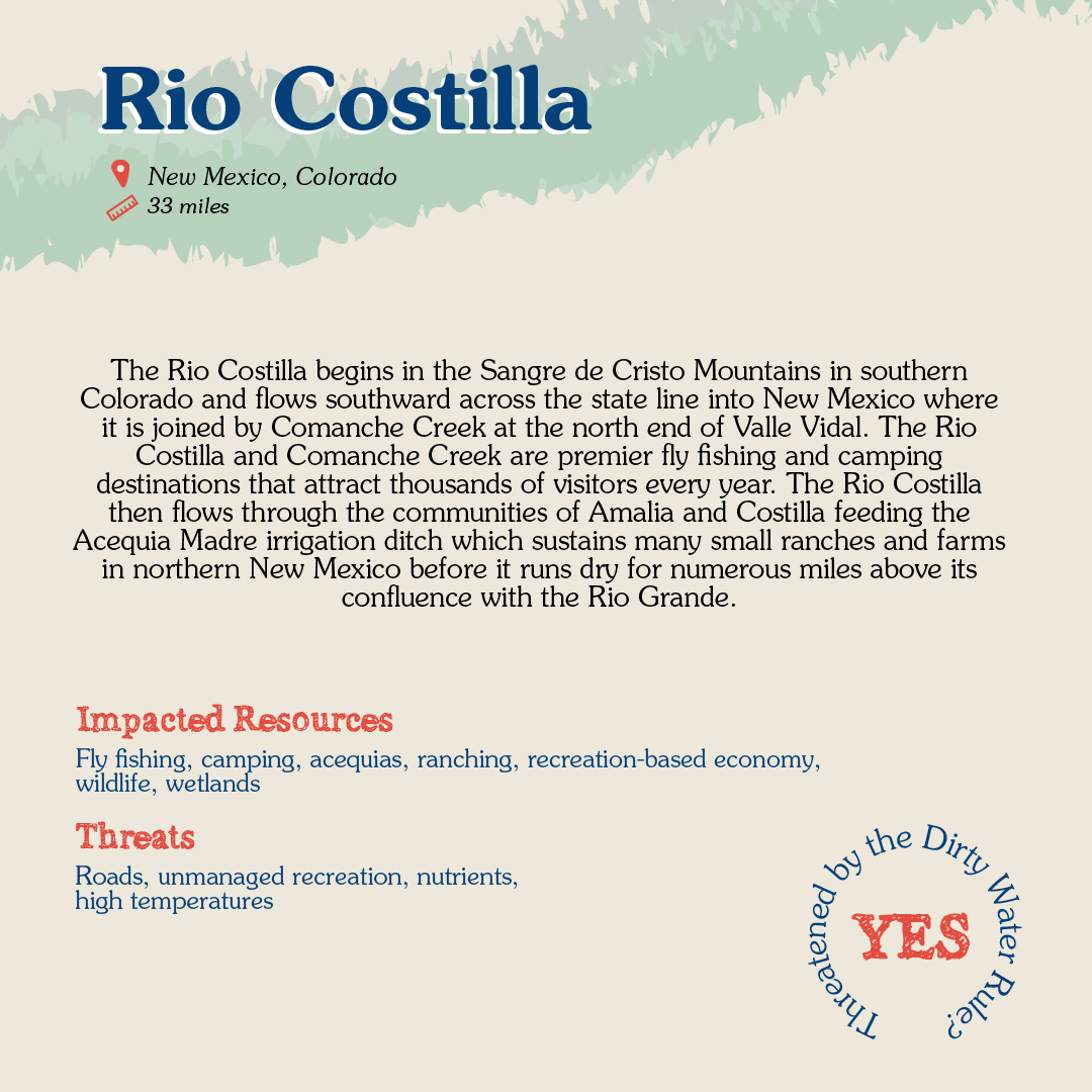 Rio Costilla Card back