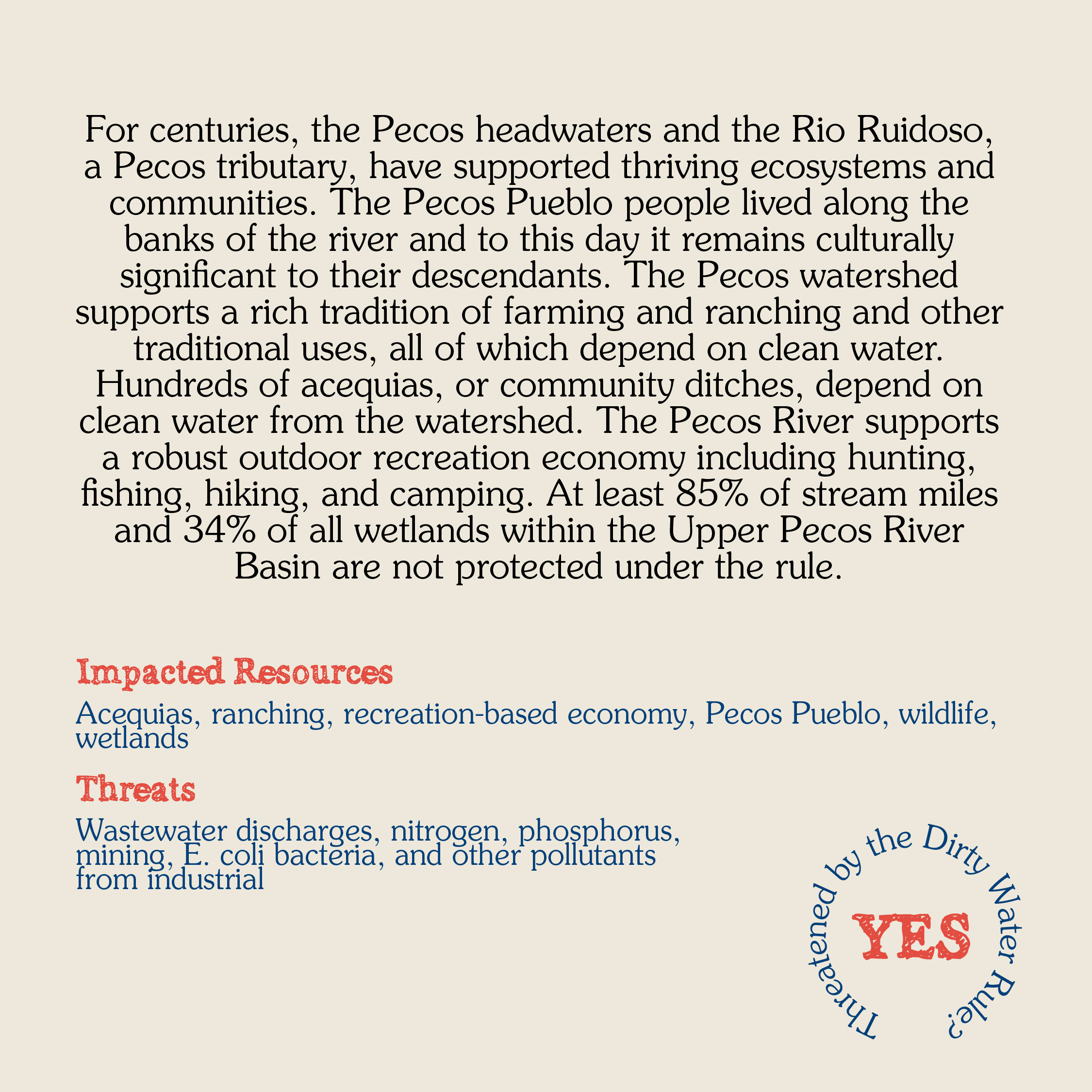 Pecos River Card back WEB