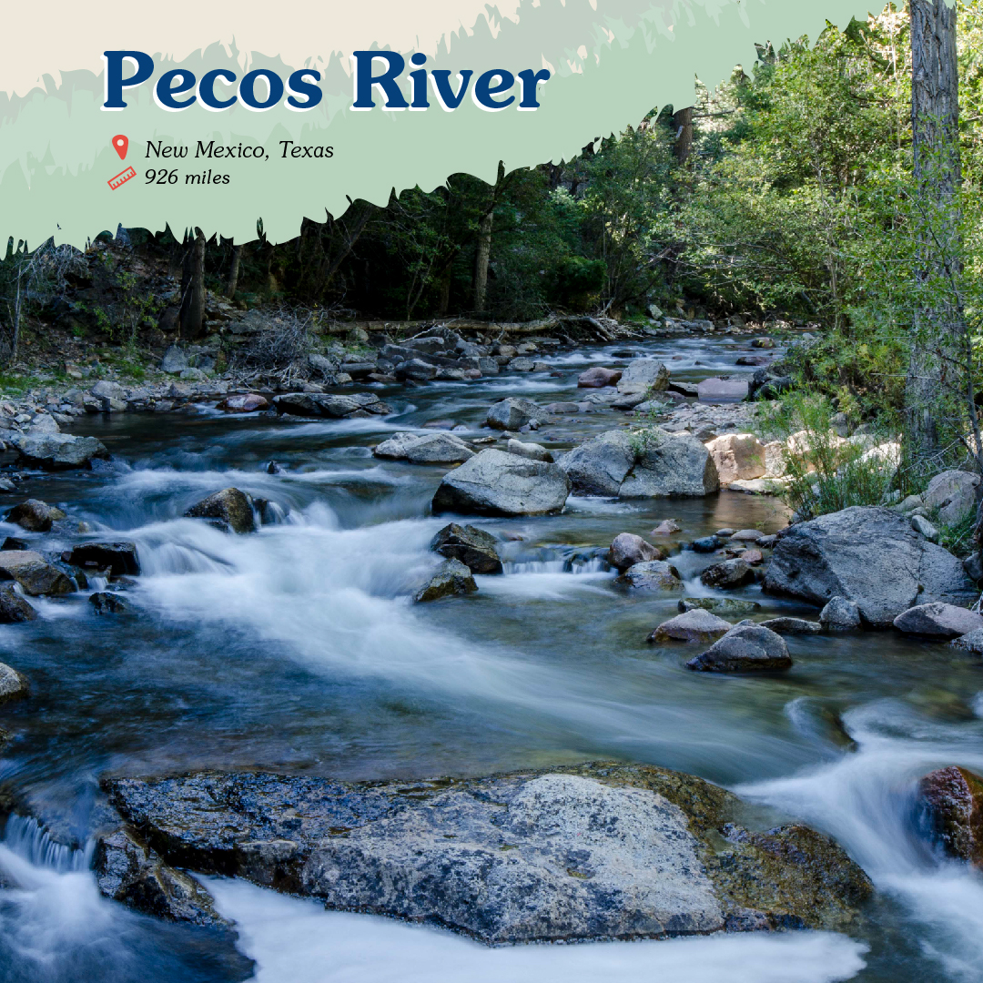 Pecos River Card front