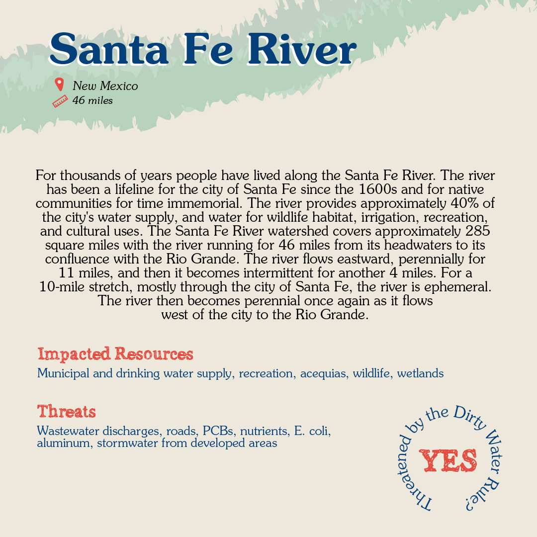 Santa Fe River Card back