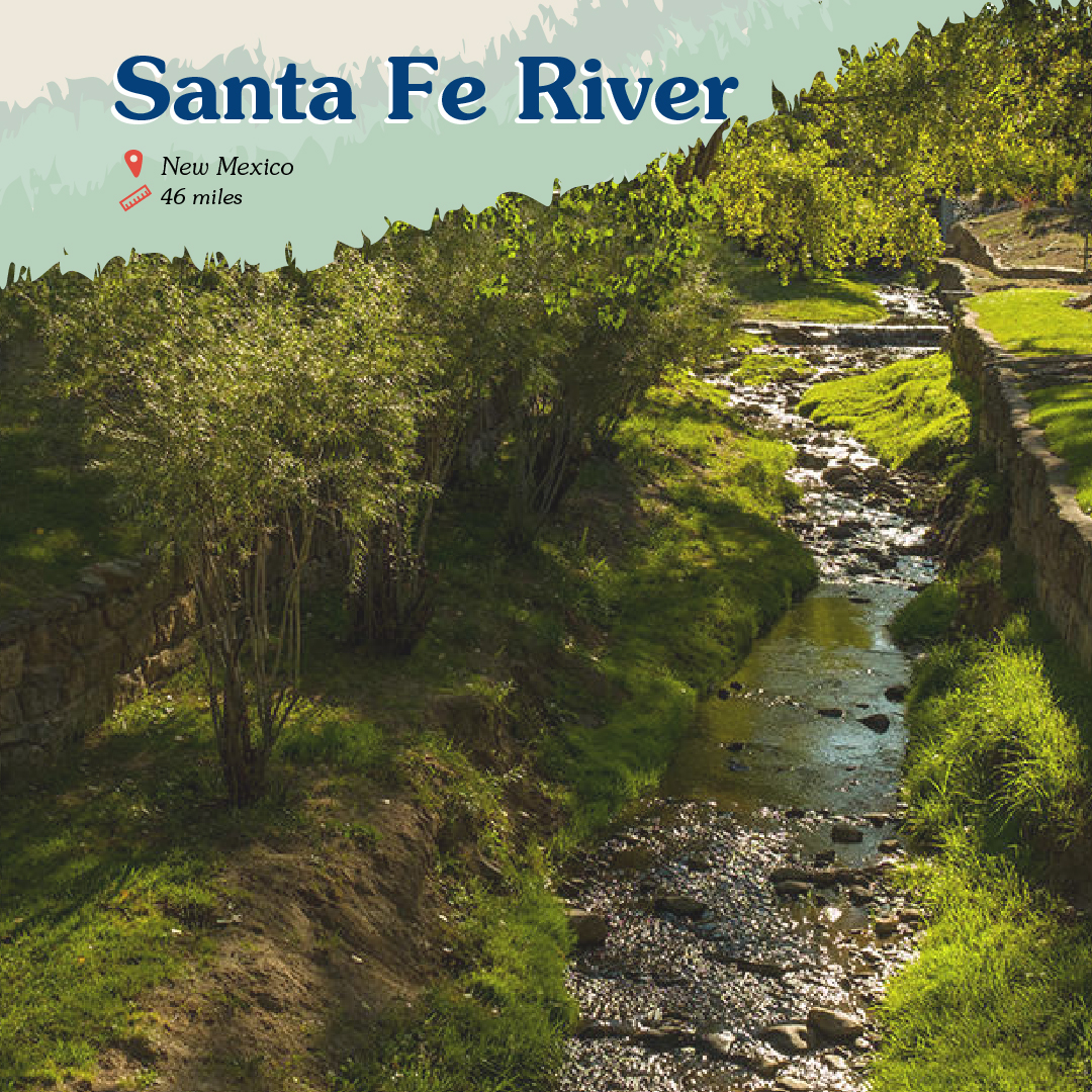 Santa Fe River Card front