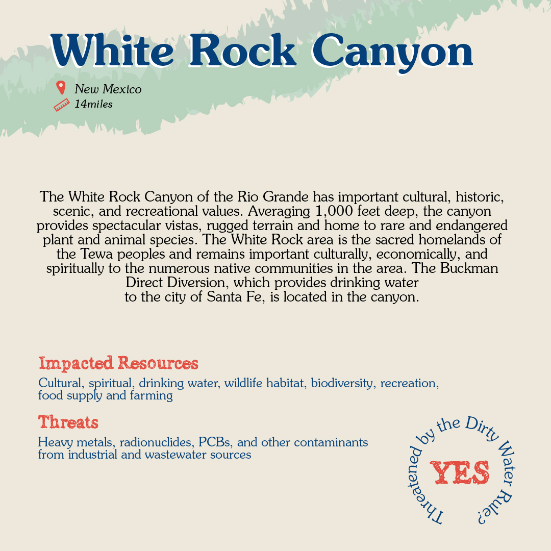 White Rock Canyon Card back